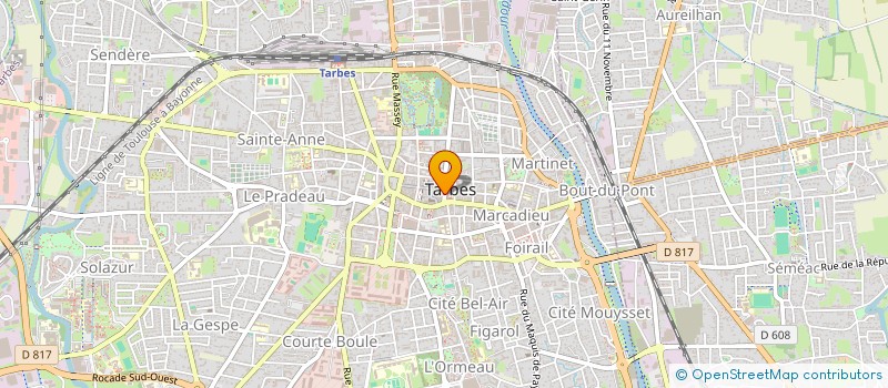 localisation de l'entreprise MONSIEUR PIERRE TOULOUSE  TARBES