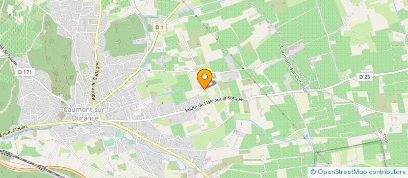 localisation de l'entreprise MONSIEUR PIERRE TOUPRY à CAUMONT-SUR-DURANCE