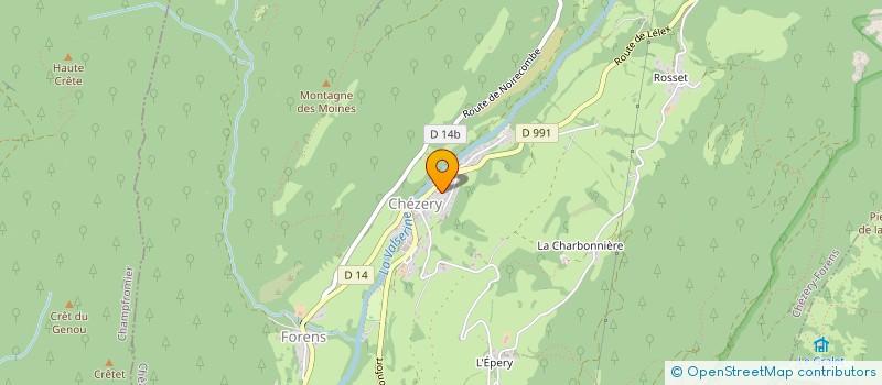 localisation de l'entreprise MONSIEUR PIERRE TOURNIER  LELEX