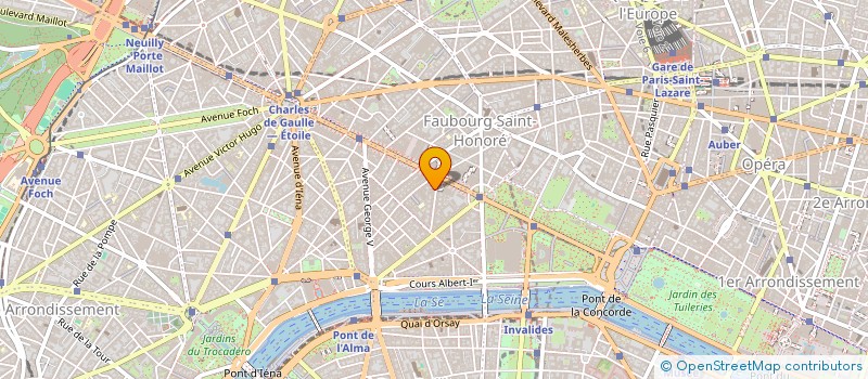 localisation de l'entreprise MONSIEUR PIERRE TOURRES  PARIS