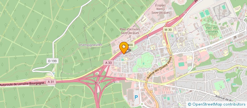localisation de l'entreprise MONSIEUR PIERRE TOUSSAINT  MAXEVILLE