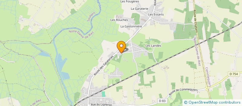 localisation de l'entreprise MONSIEUR PIERRE TOUYERAS à NOTRE-DAME-DE-RIEZ