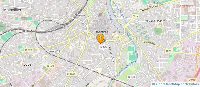 localisation de l'entreprise MONSIEUR PIERRE TOUZARD à CHARTRES