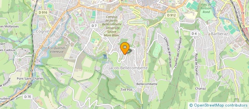 localisation de l'entreprise MONSIEUR PIERRE TRAHAND  JACOB-BELLECOMBETTE