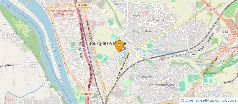 localisation de l'entreprise MONSIEUR PIERRE TRAN à BOURG-LES-VALENCE