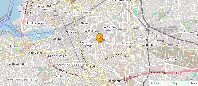 localisation de l'entreprise MONSIEUR PIERRE TRANNOY  MARSEILLE