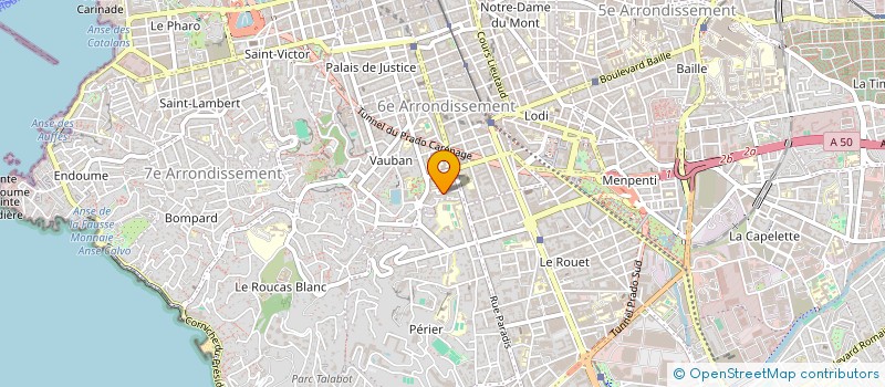 localisation de l'entreprise MONSIEUR PIERRE TREHOREL à MARSEILLE