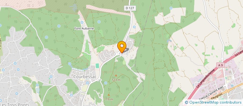 localisation de l'entreprise MONSIEUR PIERRE TREUIL  NIMES