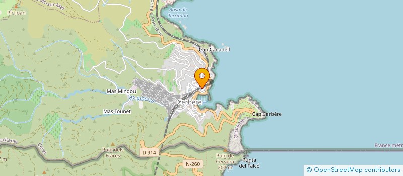localisation de l'entreprise MONSIEUR PIERRE TRIAS à CERBERE