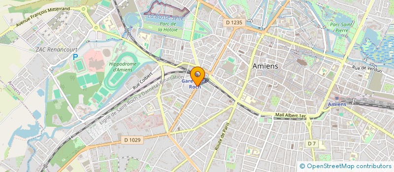 localisation de l'entreprise MONSIEUR PIERRE TRIBOULET à AMIENS