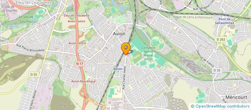 localisation de l'entreprise MONSIEUR PIERRE TRIN à AVION