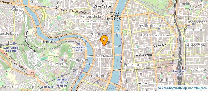 localisation de l'entreprise MONSIEUR PIERRE TRINCAT à LYON