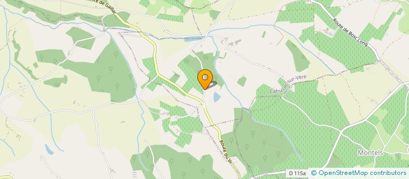 localisation de l'entreprise MONSIEUR PIERRE TRIPIER  CAHUZAC-SUR-VERE