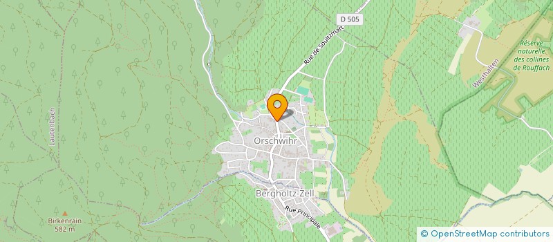 localisation de l'entreprise MONSIEUR PIERRE TRIPONEL  ORSCHWIHR