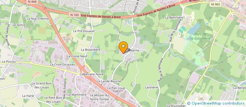 localisation de l'entreprise MONSIEUR PIERRE TRISCOS à COUERON