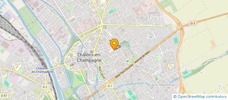 localisation de l'entreprise MONSIEUR PIERRE TRUYEN  CHALONS-EN-CHAMPAGNE