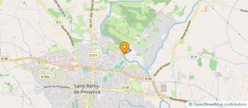 localisation de l'entreprise MONSIEUR PIERRE TSOUSSIS à SAINT-REMY-DE-PROVENCE
