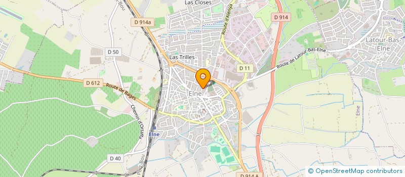 localisation de l'entreprise MONSIEUR PIERRE TUBERT  ELNE