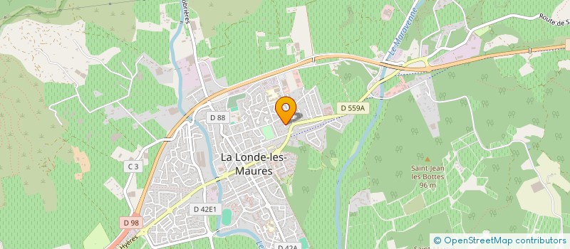 localisation de l'entreprise MONSIEUR PIERRE TUCCIO  LA LONDE-LES-MAURES