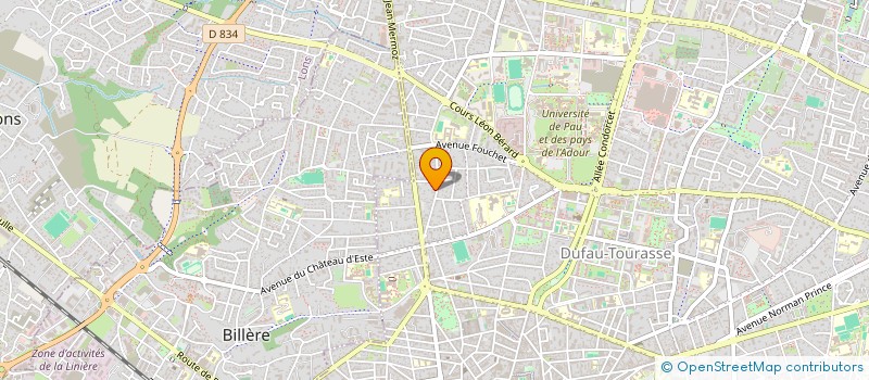 localisation de l'entreprise MONSIEUR PIERRE TUTAK  PAU