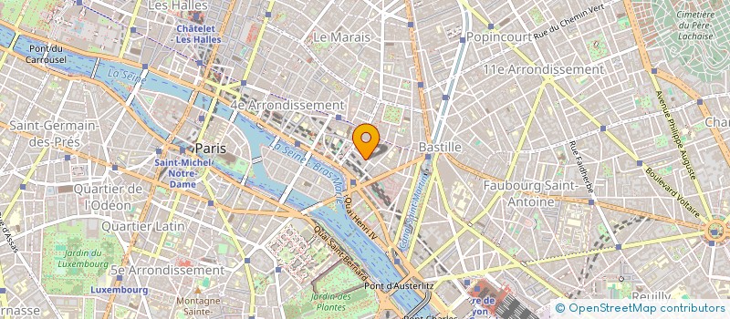 localisation de l'entreprise MONSIEUR PIERRE UHART à PARIS
