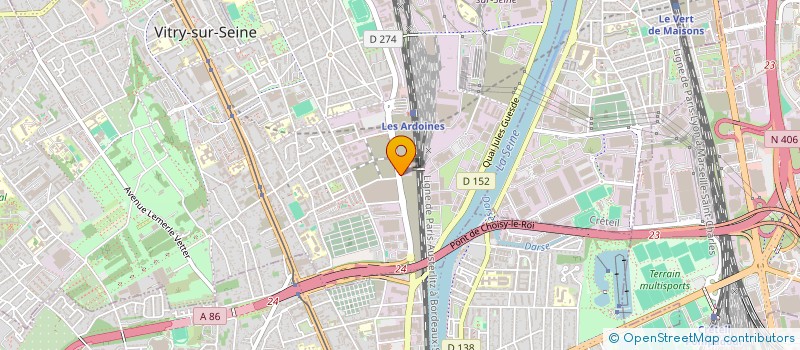 localisation de l'entreprise MONSIEUR PIERRE UNTERREINER à VITRY-SUR-SEINE