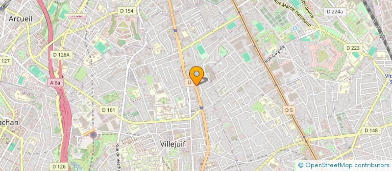 localisation de l'entreprise MONSIEUR PIERRE URVOY  VILLEJUIF