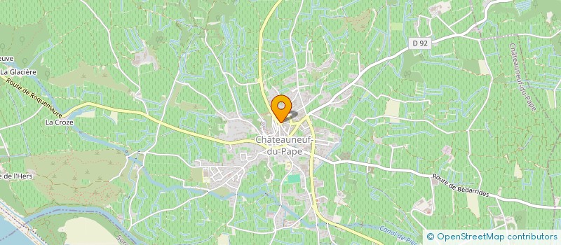 localisation de l'entreprise MONSIEUR PIERRE USSEGLIO  CHATEAUNEUF-DU-PAPE