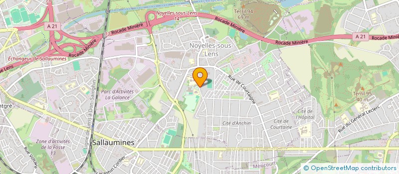 localisation de l'entreprise MONSIEUR PIERRE VAAST  NOYELLES-SOUS-LENS