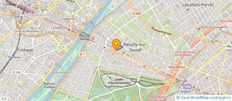 localisation de l'entreprise MONSIEUR PIERRE VACHER à NEUILLY-SUR-SEINE