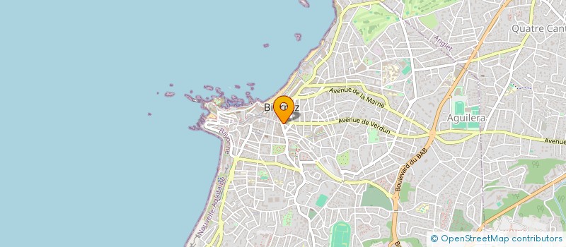 localisation de l'entreprise MONSIEUR PIERRE VAEZE à BIARRITZ