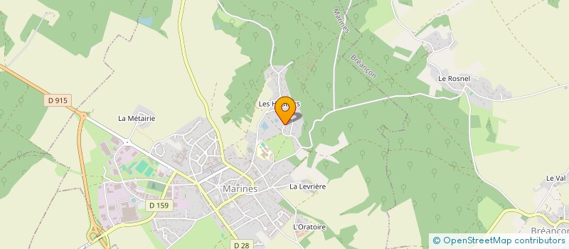 localisation de l'entreprise MONSIEUR PIERRE VAILLANT  MARINES