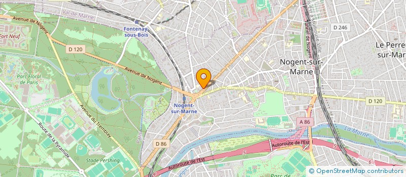 localisation de l'entreprise MONSIEUR PIERRE VAISSE à NOGENT-SUR-MARNE