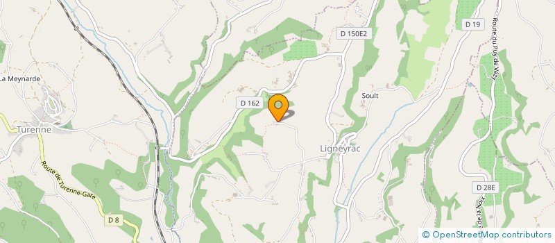 localisation de l'entreprise MONSIEUR PIERRE VALEIX  LIGNEYRAC
