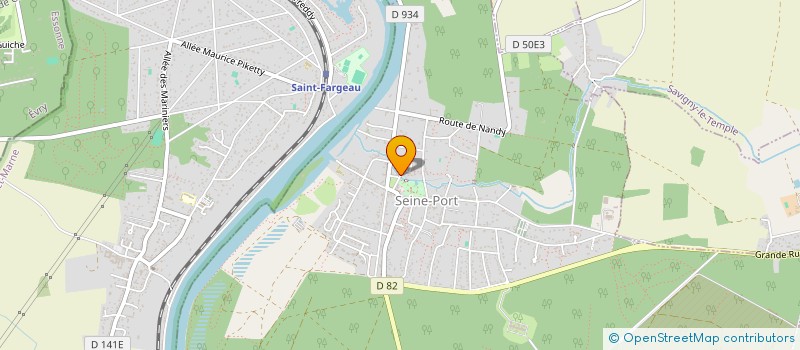 localisation de l'entreprise MONSIEUR PIERRE VALET  SEINE-PORT