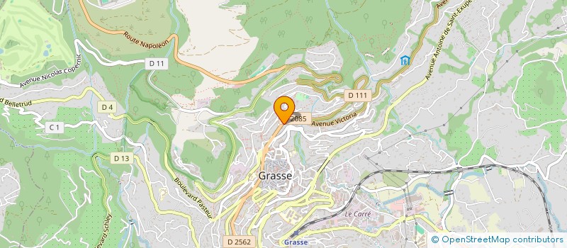 localisation de l'entreprise MONSIEUR PIERRE VALETTE  GRASSE