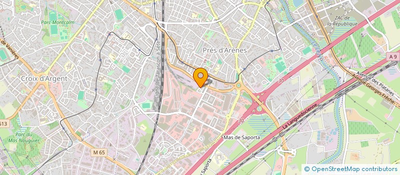 localisation de l'entreprise MONSIEUR PIERRE VALLE à MONTPELLIER