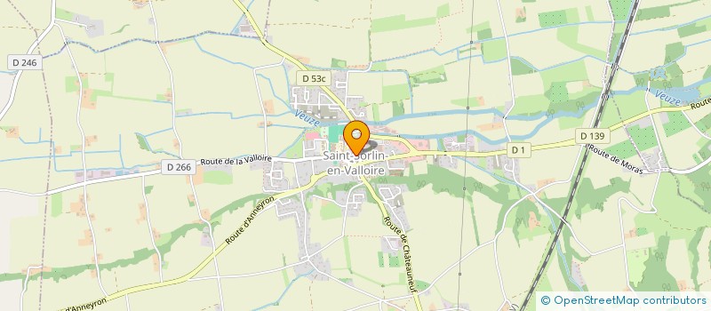 localisation de l'entreprise MONSIEUR PIERRE VALLET  MORAS-EN-VALLOIRE