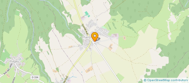 localisation de l'entreprise MONSIEUR PIERRE VALLET  CHANTRANS