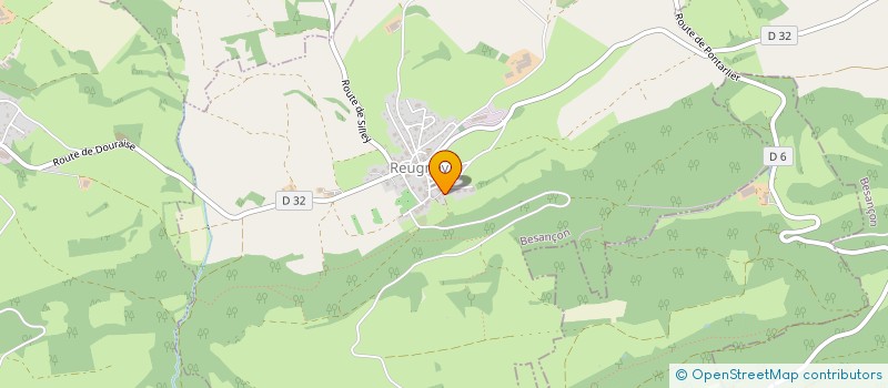 localisation de l'entreprise MONSIEUR PIERRE VALOT  REUGNEY