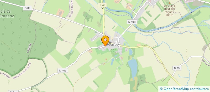 localisation de l'entreprise MONSIEUR PIERRE VAN HAAREN  MOUSSEY