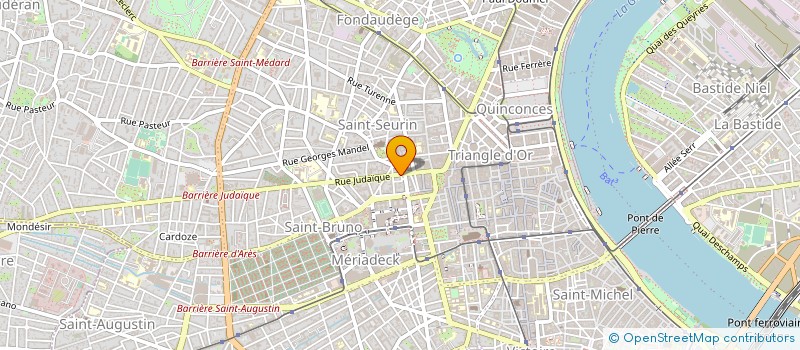 localisation de l'entreprise MONSIEUR PIERRE VAN HOVE  BORDEAUX