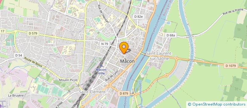 localisation de l'entreprise MONSIEUR PIERRE VANDENDRIESSCHE  MACON