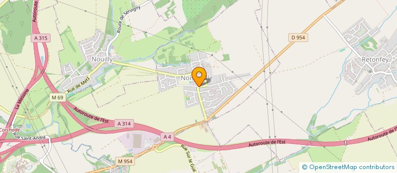 localisation de l'entreprise MONSIEUR PIERRE VANDENHOVE  OGY-MONTOY-FLANVILLE