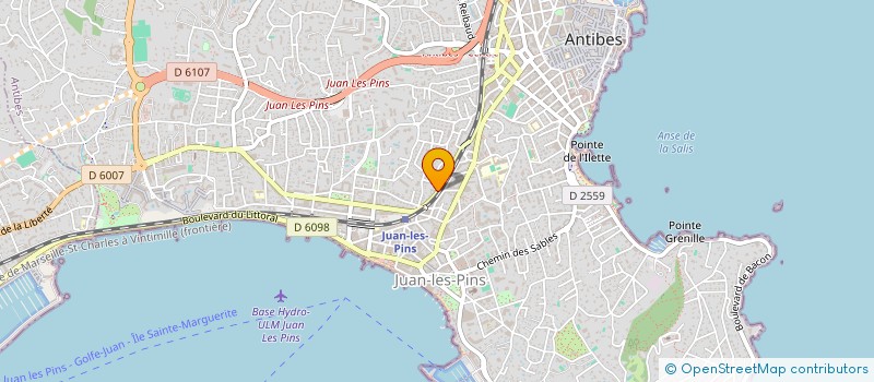 localisation de l'entreprise MONSIEUR PIERRE VANDEPUTTE à ANTIBES