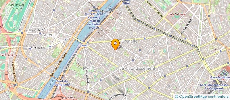 localisation de l'entreprise MONSIEUR PIERRE VANHECKE  PARIS