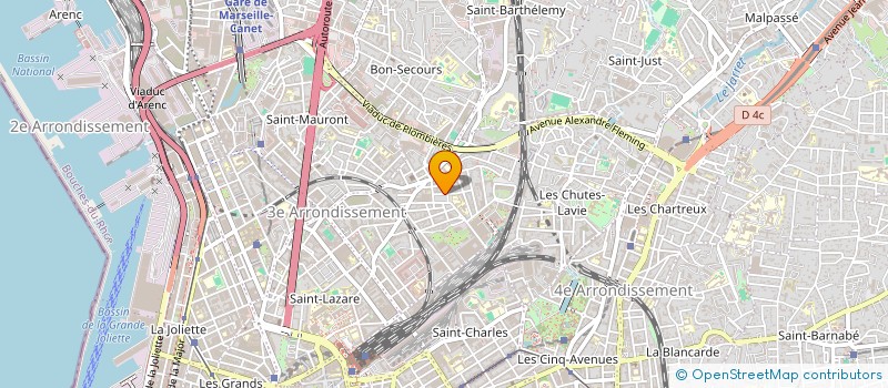 localisation de l'entreprise MONSIEUR PIERRE VANHELMON à MARSEILLE