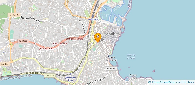 localisation de l'entreprise MONSIEUR PIERRE VANJNGELANDT à ANTIBES