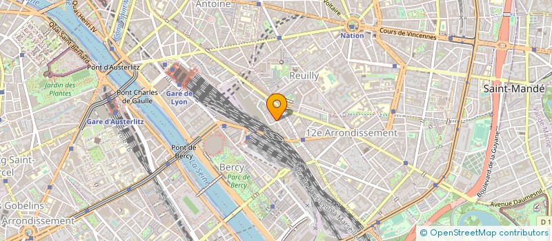 localisation de l'entreprise MONSIEUR PIERRE VATEL à PARIS