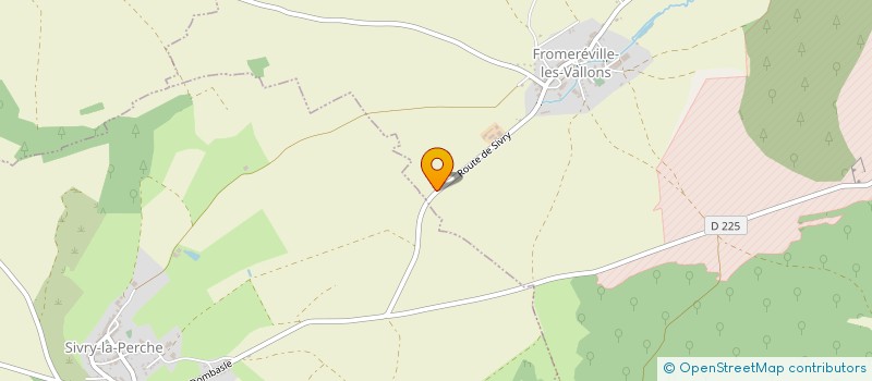 localisation de l'entreprise MONSIEUR PIERRE VAUCARD à FROMEREVILLE-LES-VALLONS